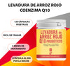 LEVADURA DE ARROZ ROJO CON Q10 Y PROBIÓTICOS 120 CÁPSULAS