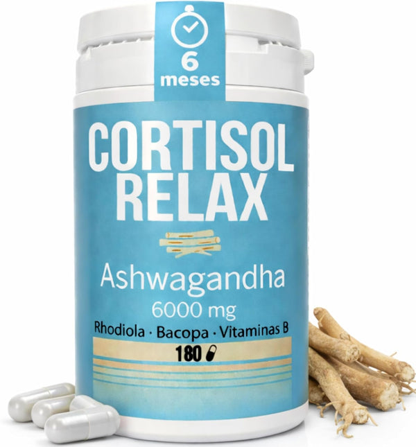 CORTISOL RELAX ASHWAGANDHA 180 CÁPSULAS