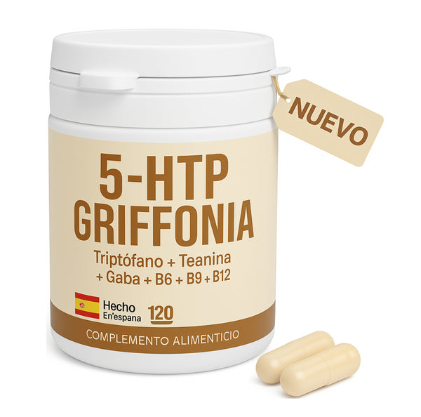5-HTP CON GRIFFONIA | BIENESTAR EMOCIONAL SIN AFECTAR TU SUEÑO